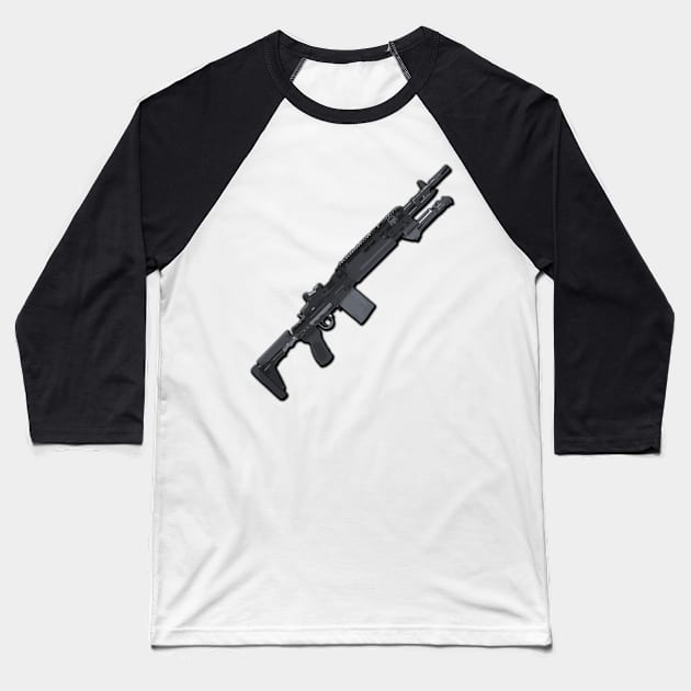 MK14 EBR Baseball T-Shirt by TortillaChief